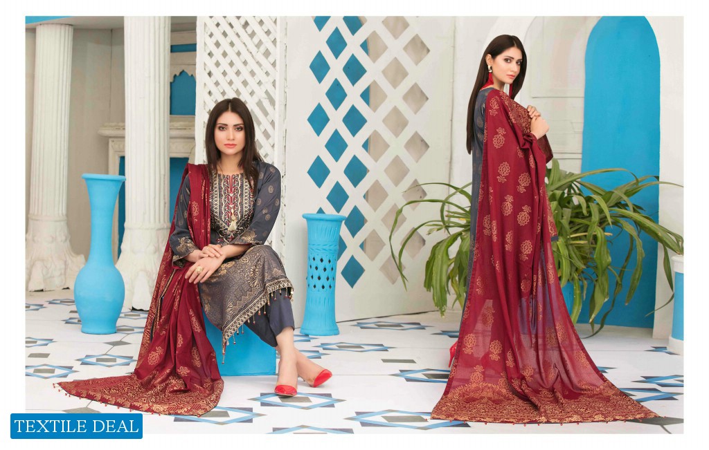 Tawakkal Luxuriously Gold Wholesale Real Pakistani Dress