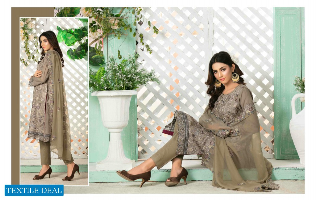 Tawakkal REGAL CHARM EMBROIDERED SWISS LAWN EDITION