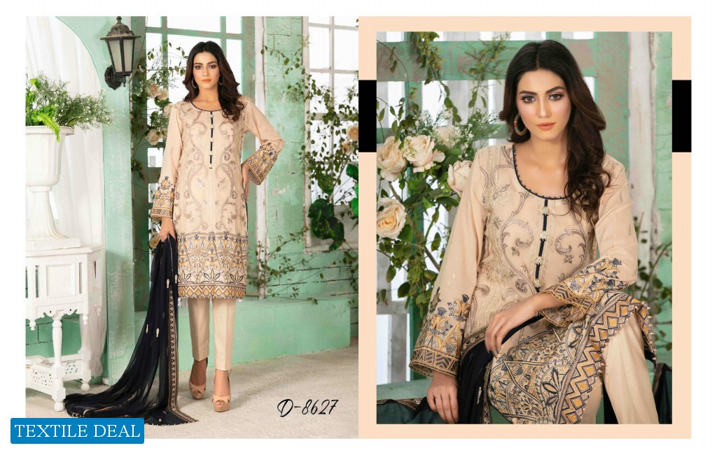 Tawakkal REGAL CHARM EMBROIDERED SWISS LAWN EDITION