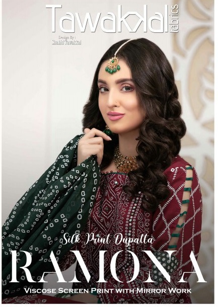 Tawakkal Ramona New Viscose Collection 2020 Wholesale Pakistani Salwar Kameez