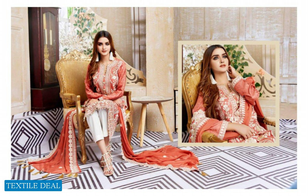 Tawakkal Runic Viscose jacqurd Branded Pakistani Salwar Suits