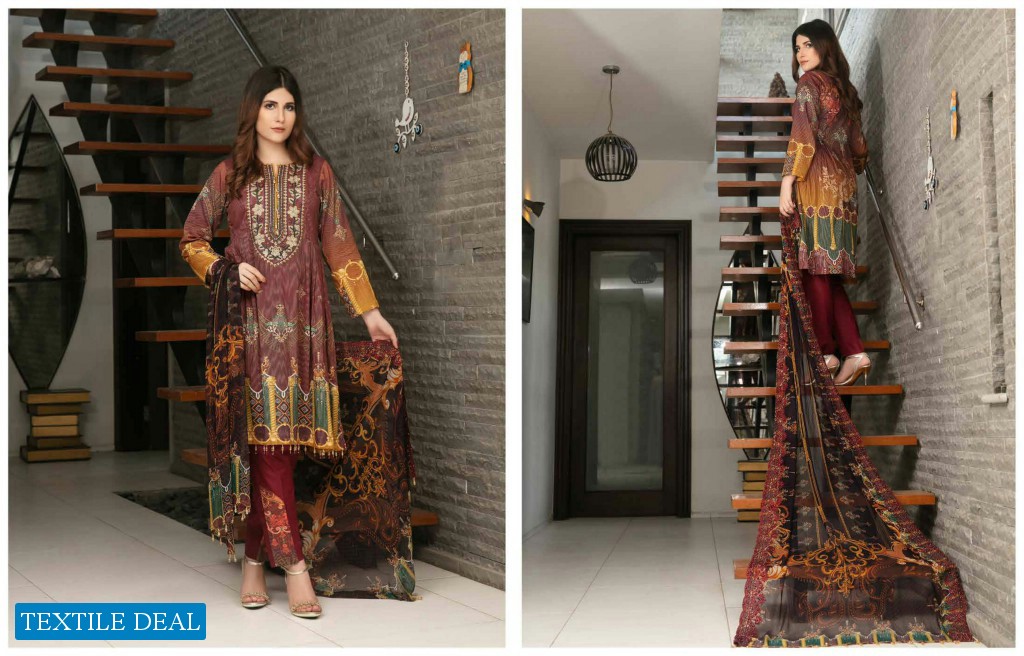 Tawakkal Summer Masuri Lawn Digital Print Branded Pakistani Catalog