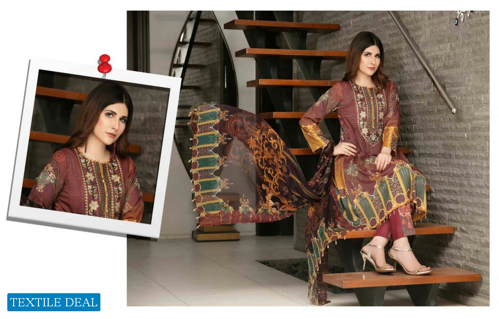 Tawakkal Summer Masuri Lawn Digital Print Branded Pakistani Catalog