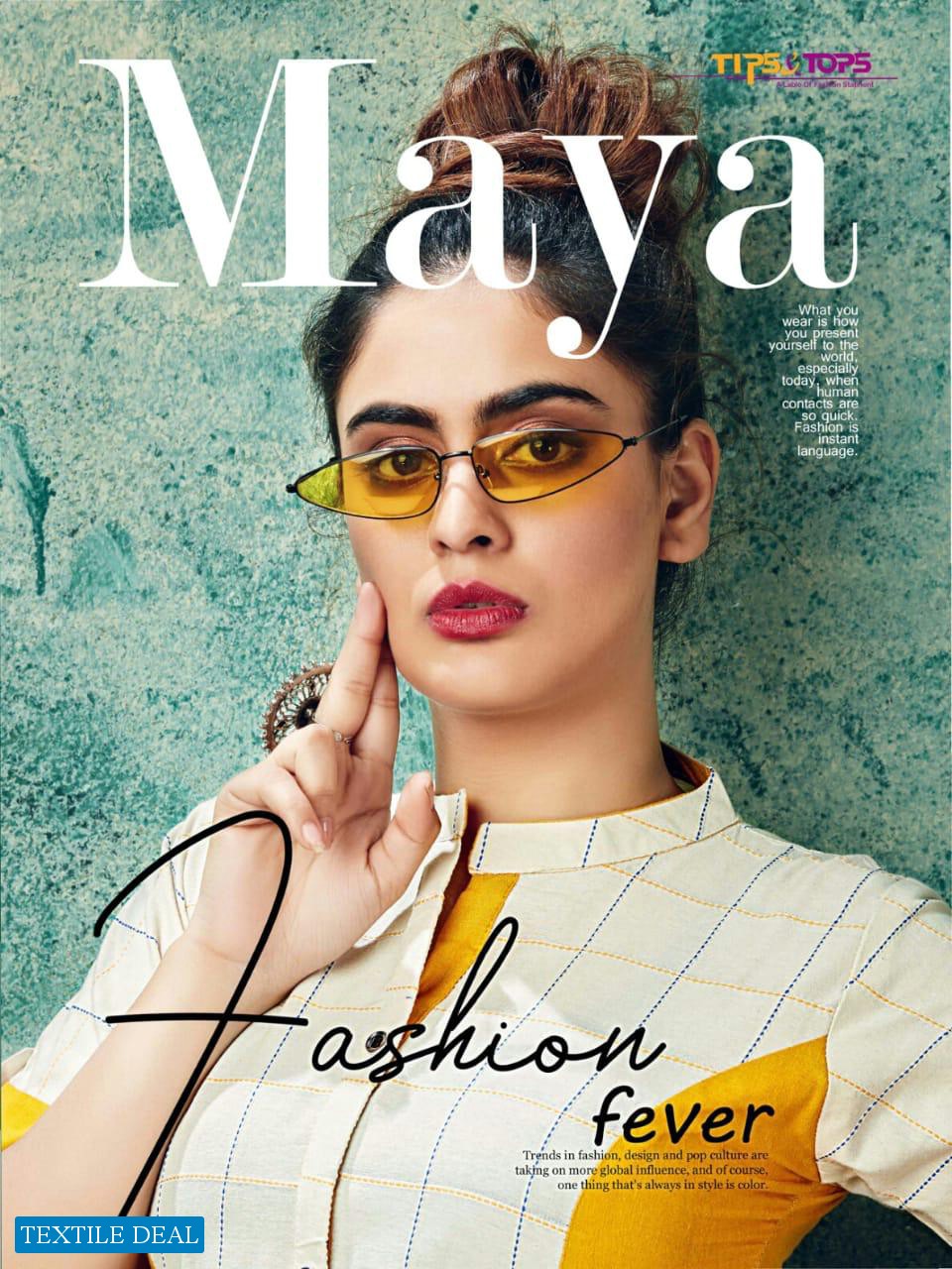 Tips Tops Maya Wholesale Long Kurtis Collection