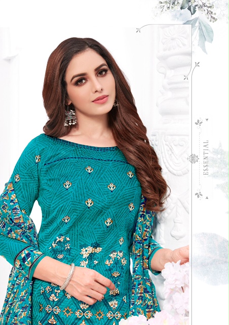 Trimurti Anansah Patiyala Special Wholesale Printed Dress Material