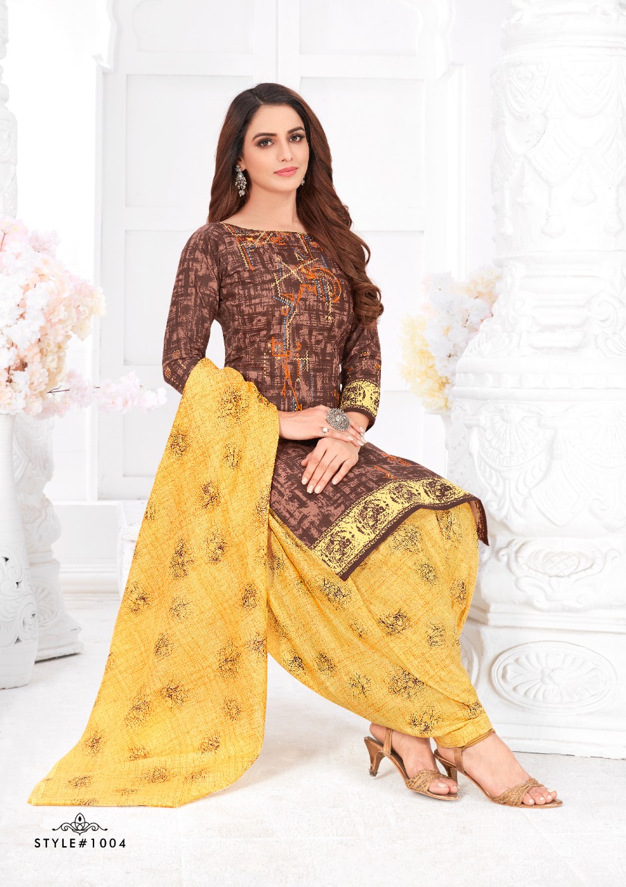 Trimurti Anansah Patiyala Special Wholesale Printed Dress Material