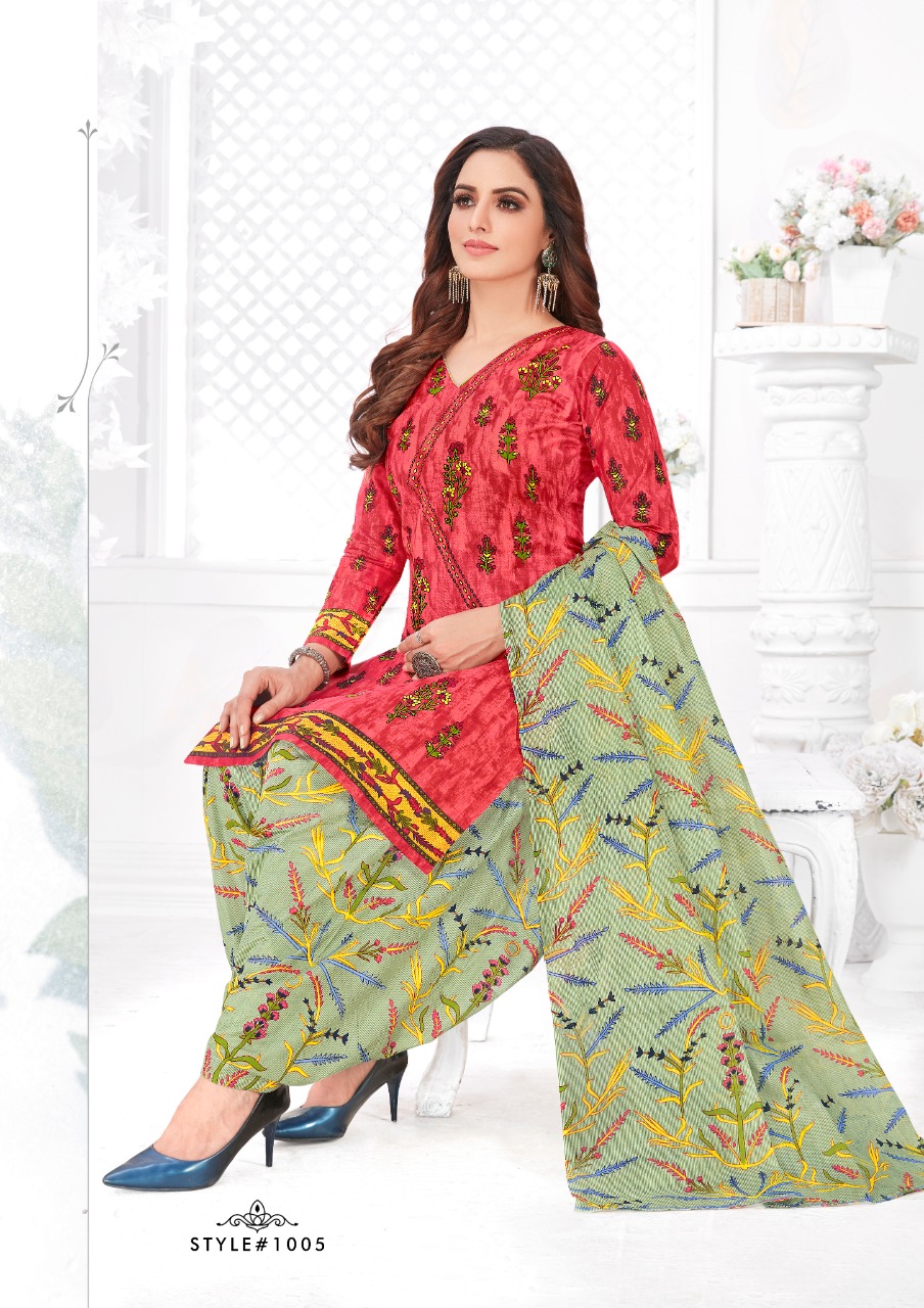 Trimurti Anansah Patiyala Special Wholesale Printed Dress Material