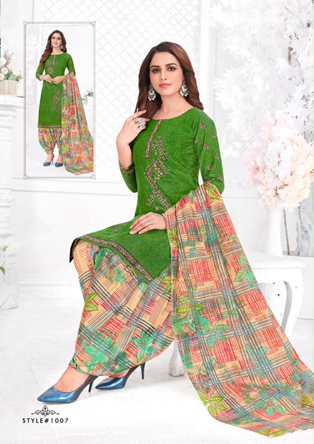 Trimurti Anansah Patiyala Special Wholesale Printed Dress Material