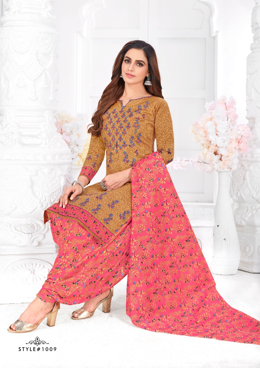 Trimurti Anansah Patiyala Special Wholesale Printed Dress Material