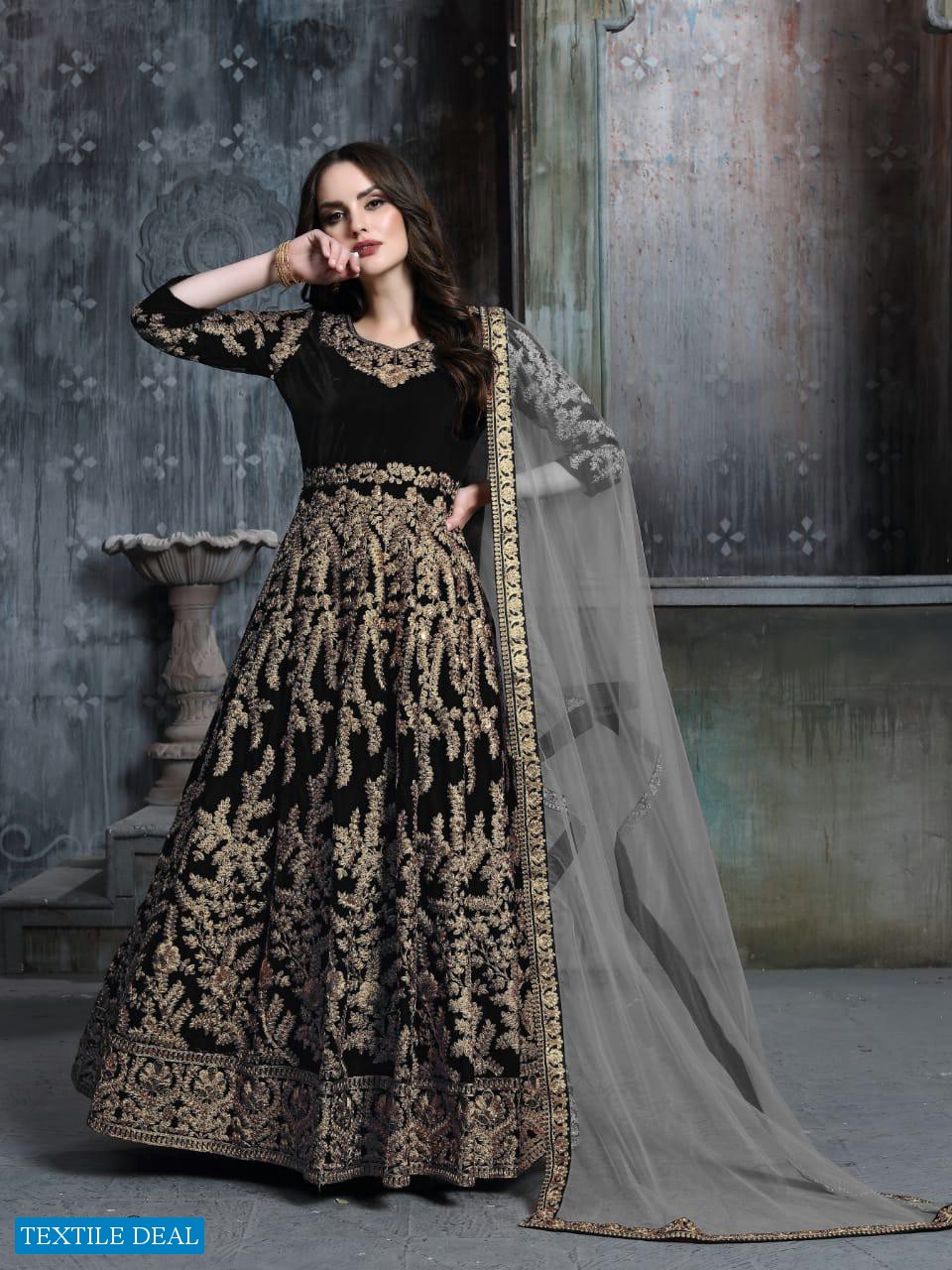 Twisha 1601 Colour Wholesale Anarkali Salwar Suits