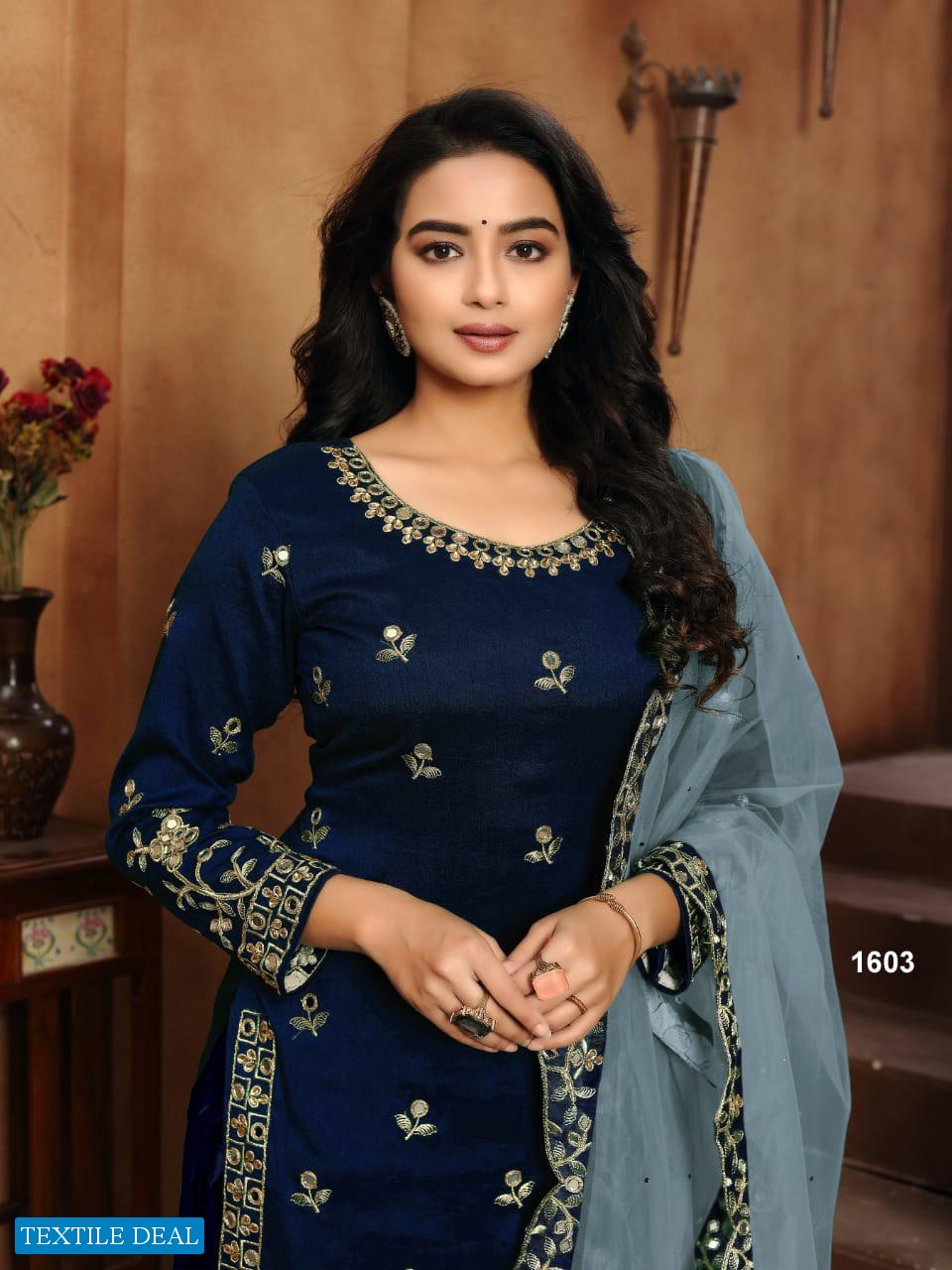 Twisha Aanaya Vol-116 Wholesale Art Silk Salwar Kameez