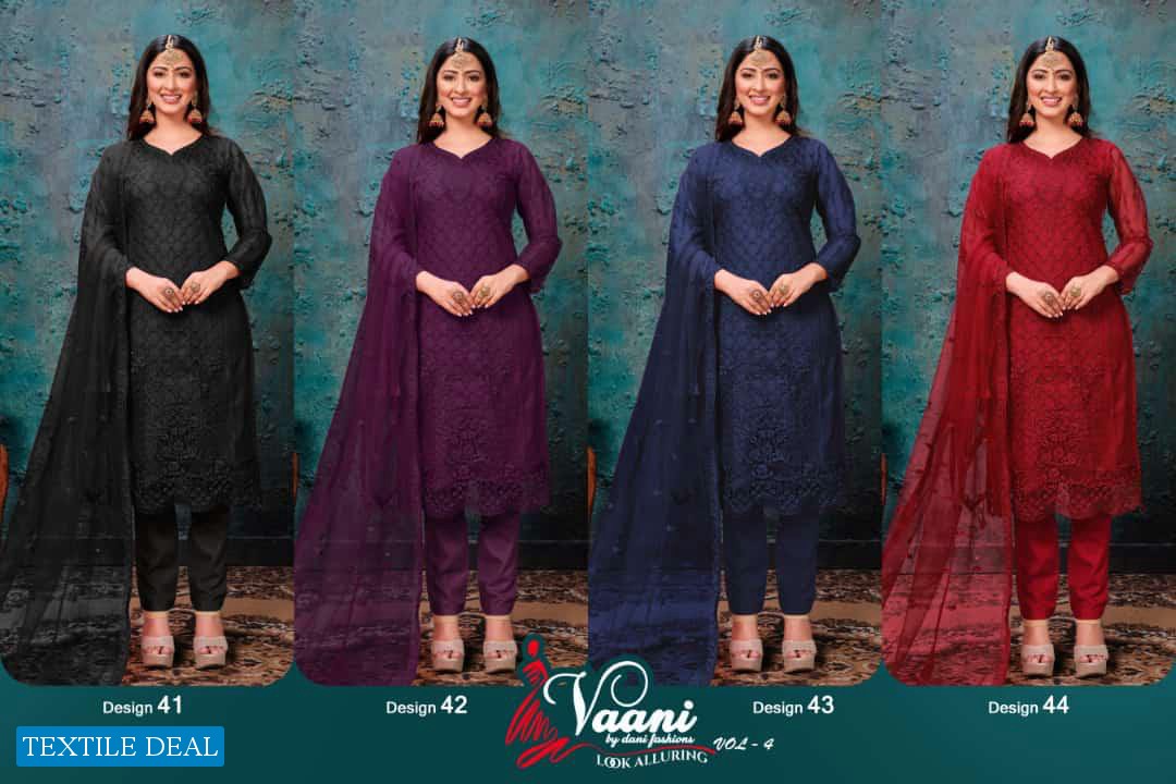 Twisha Vaani Vol-4 Wholesale Festive Salwar Kameez
