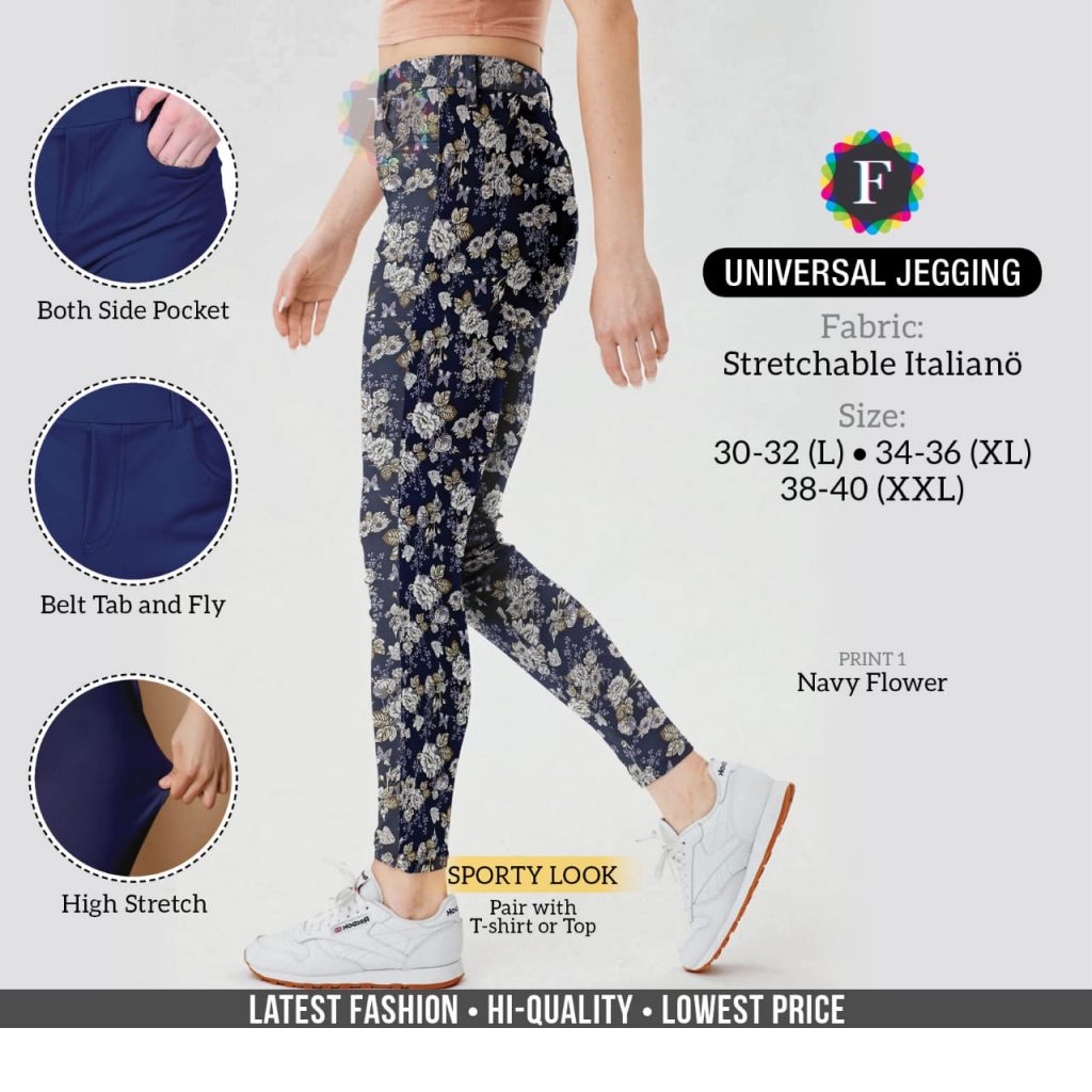 UNIVERSAL JEGGING DAILY WEAR BOTTOM WEAR LADIES COLLECTION