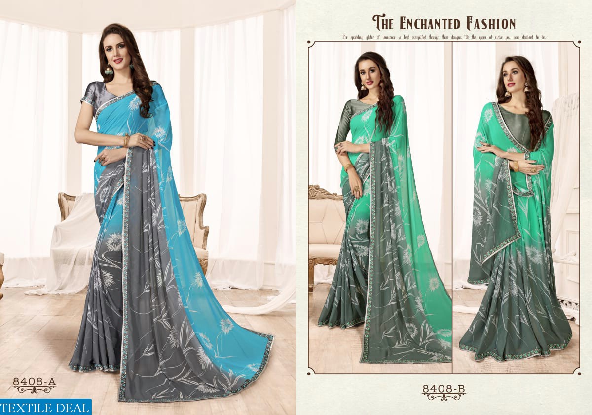 VAISHALI ANANADA GEORGETTE GOOD LOOKING CLASSY SAREE COLLECTION