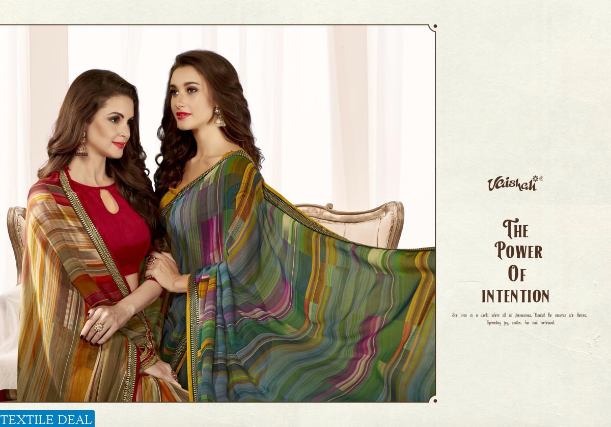 VAISHALI ANANADA GEORGETTE GOOD LOOKING CLASSY SAREE COLLECTION