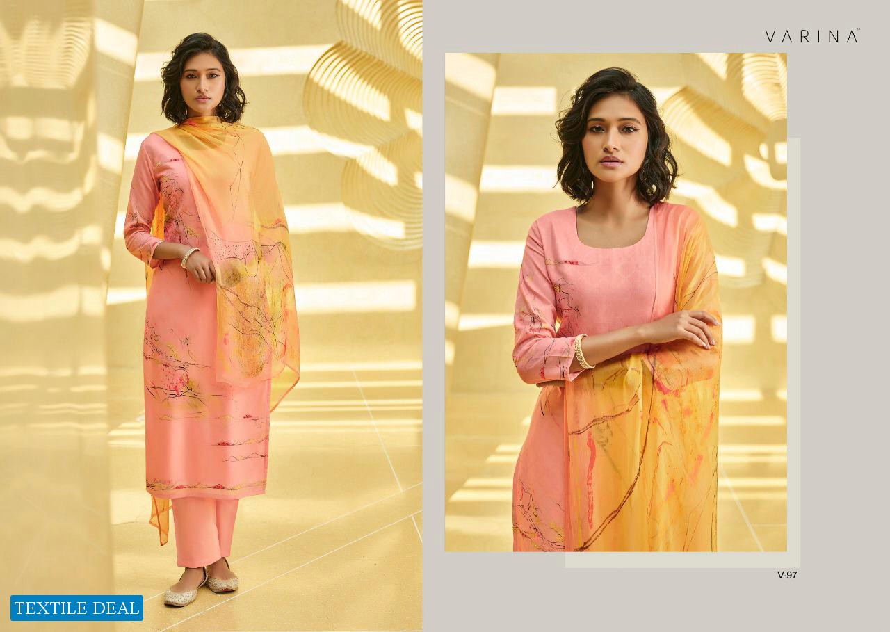 VARINA AILEEN COTTON SATIN WITH HAND WORK SALWAR KAMEEZ FOR WOMEN