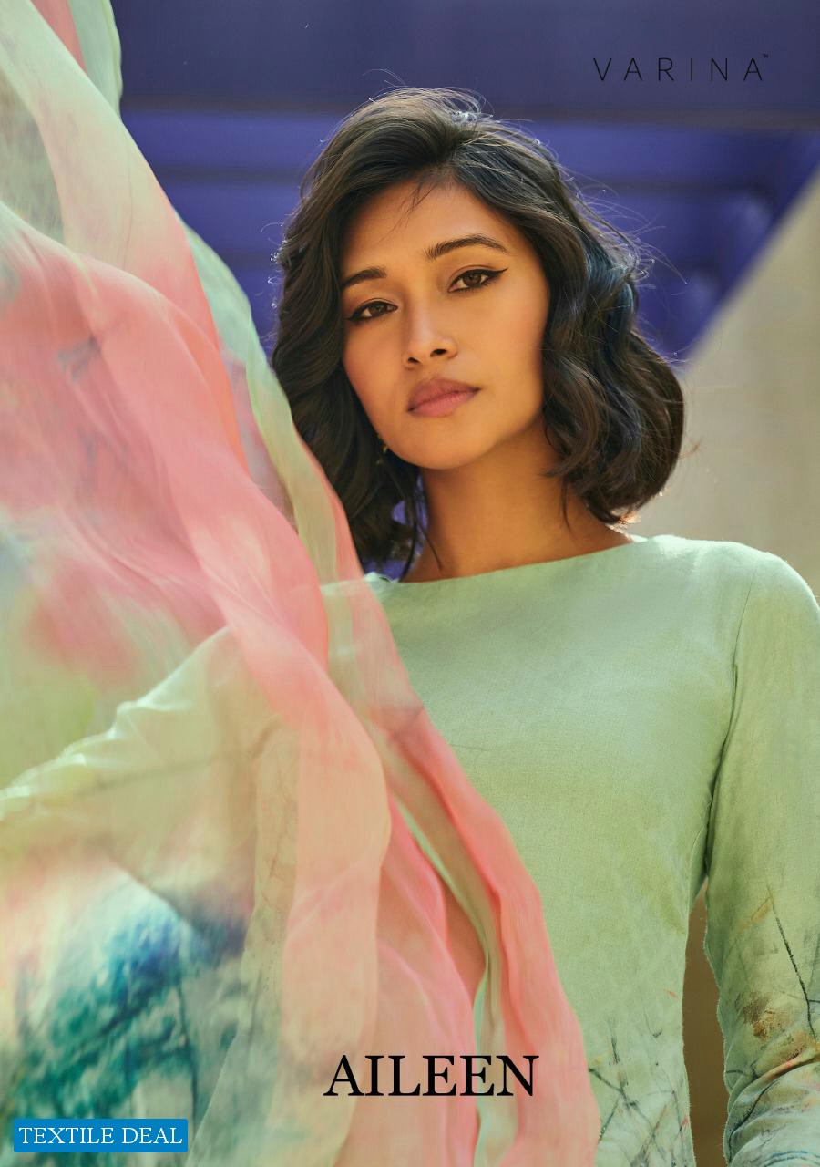 VARINA AILEEN COTTON SATIN WITH HAND WORK SALWAR KAMEEZ FOR WOMEN