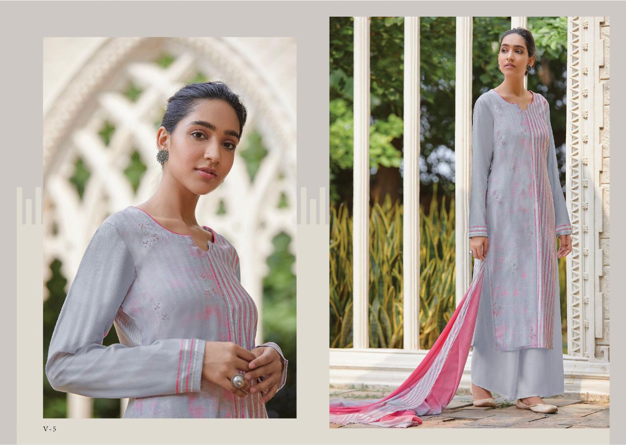 VARINA PRESENT FERN BY OMTEX PASHMINA BEAUTIFUL SUITS WHOLESALER