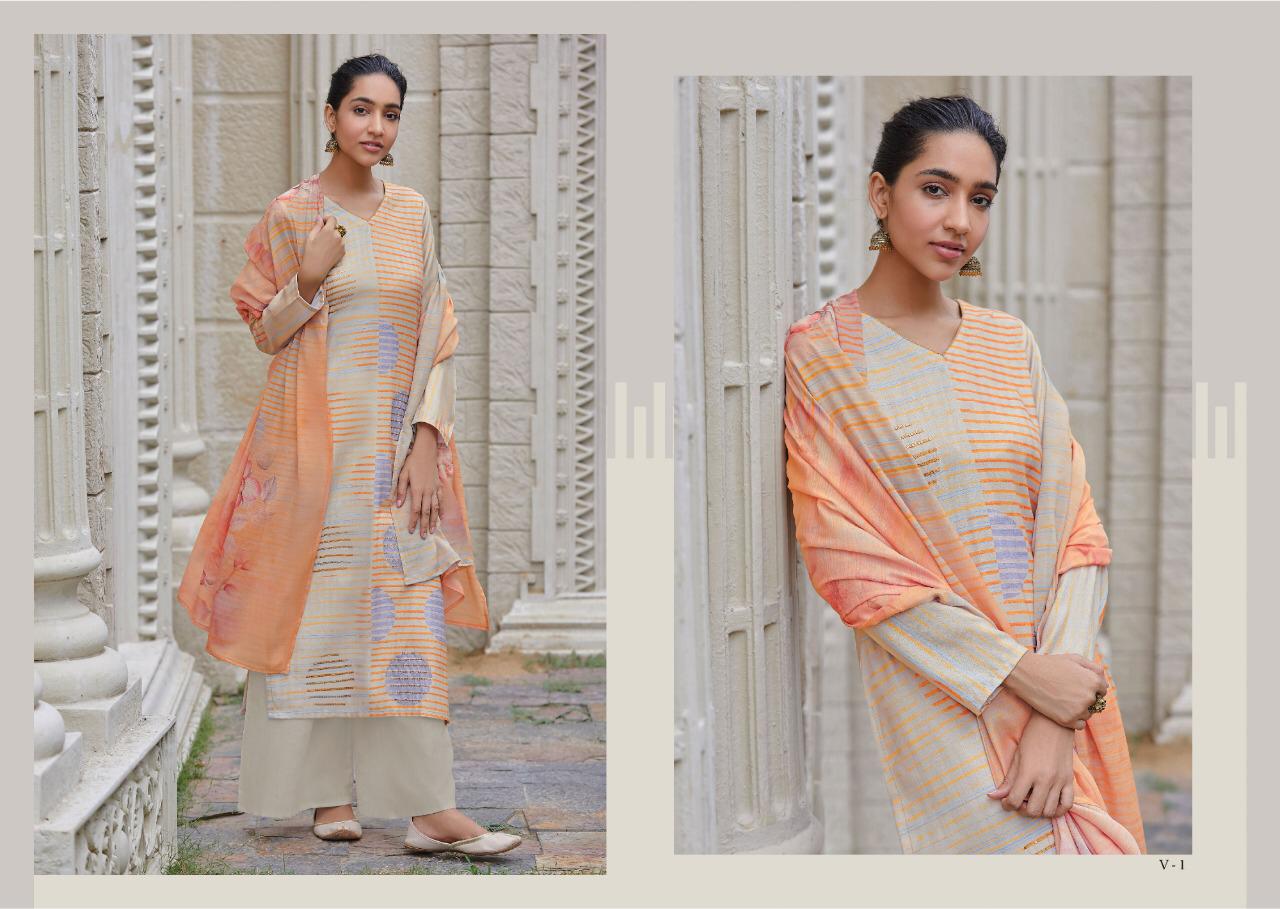 VARINA PRESENT FERN BY OMTEX PASHMINA BEAUTIFUL SUITS WHOLESALER