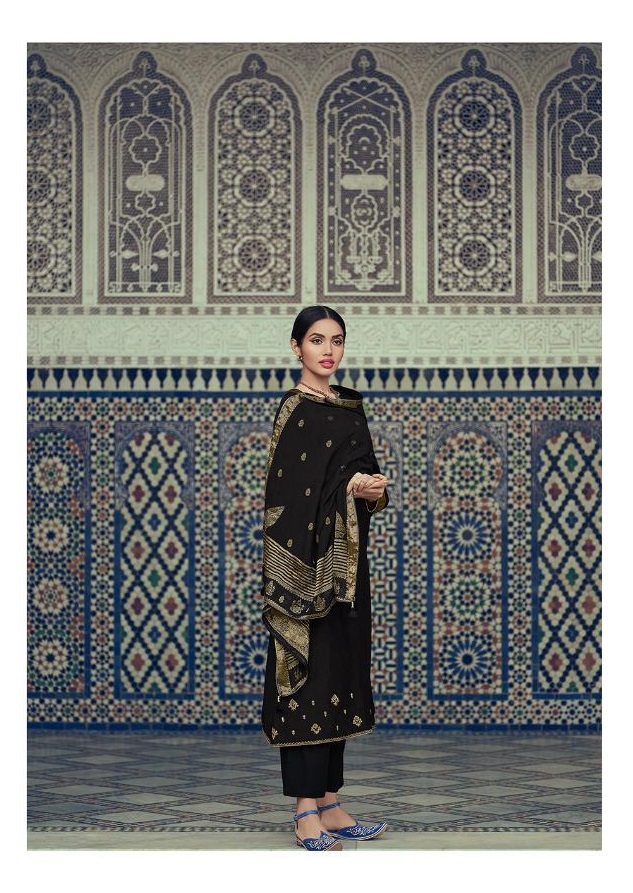 VARSHA FASHION SCARLET TUSSAR SILK WITH EMBROIDERY EXCLUSIVE DESIGN PRINT SALWAR SUITS