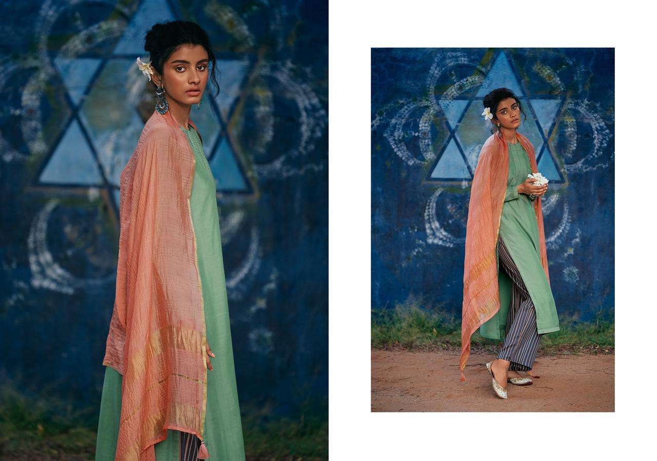 VARSHA SHAZE MUSLIN WITH EMBROIDERY BRANDED LADY SUITS COLLECTION