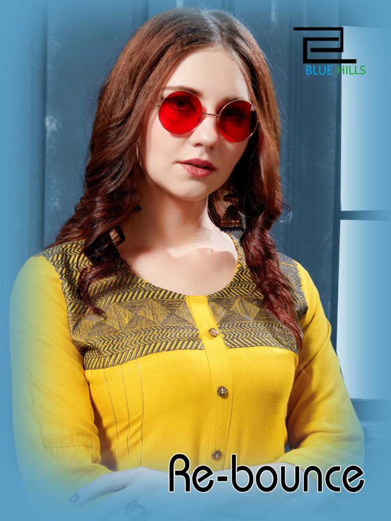 VEE FAB RE BOUNCE RAYON READYMADE KURTI COLLECTION IN SURAT MARKET