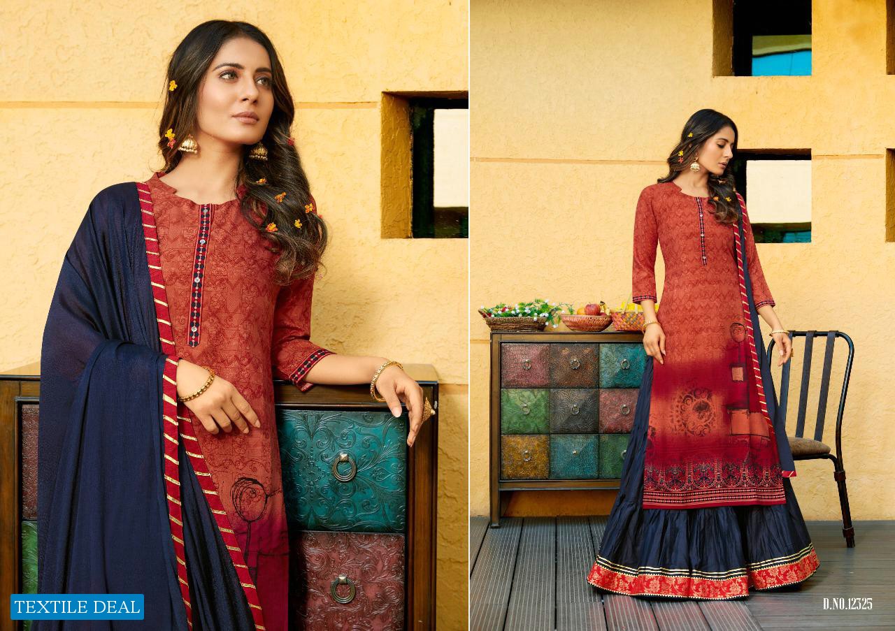 VENUE VOL 2 BY KALAROOP RAYON COTTON READYMADE LEHANGA STYLISH SUITS