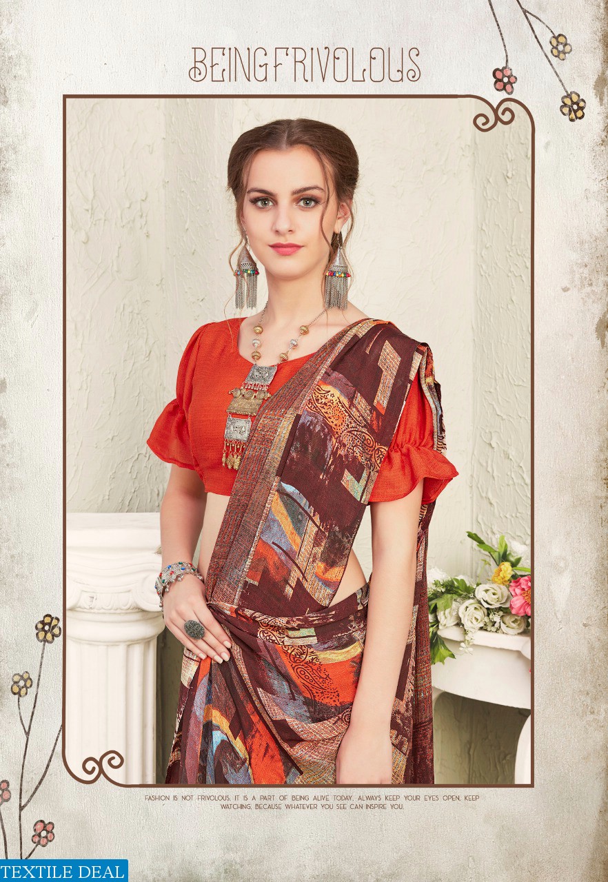 VINAMRA ANANYA VOL 4 SYNTHETIC PRINTED CASUAL WEAR SAREES