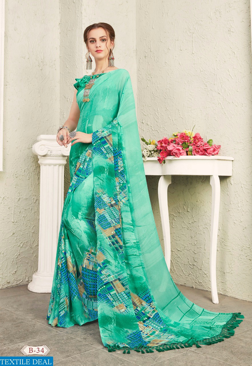 VINAMRA ANANYA VOL 4 SYNTHETIC PRINTED CASUAL WEAR SAREES