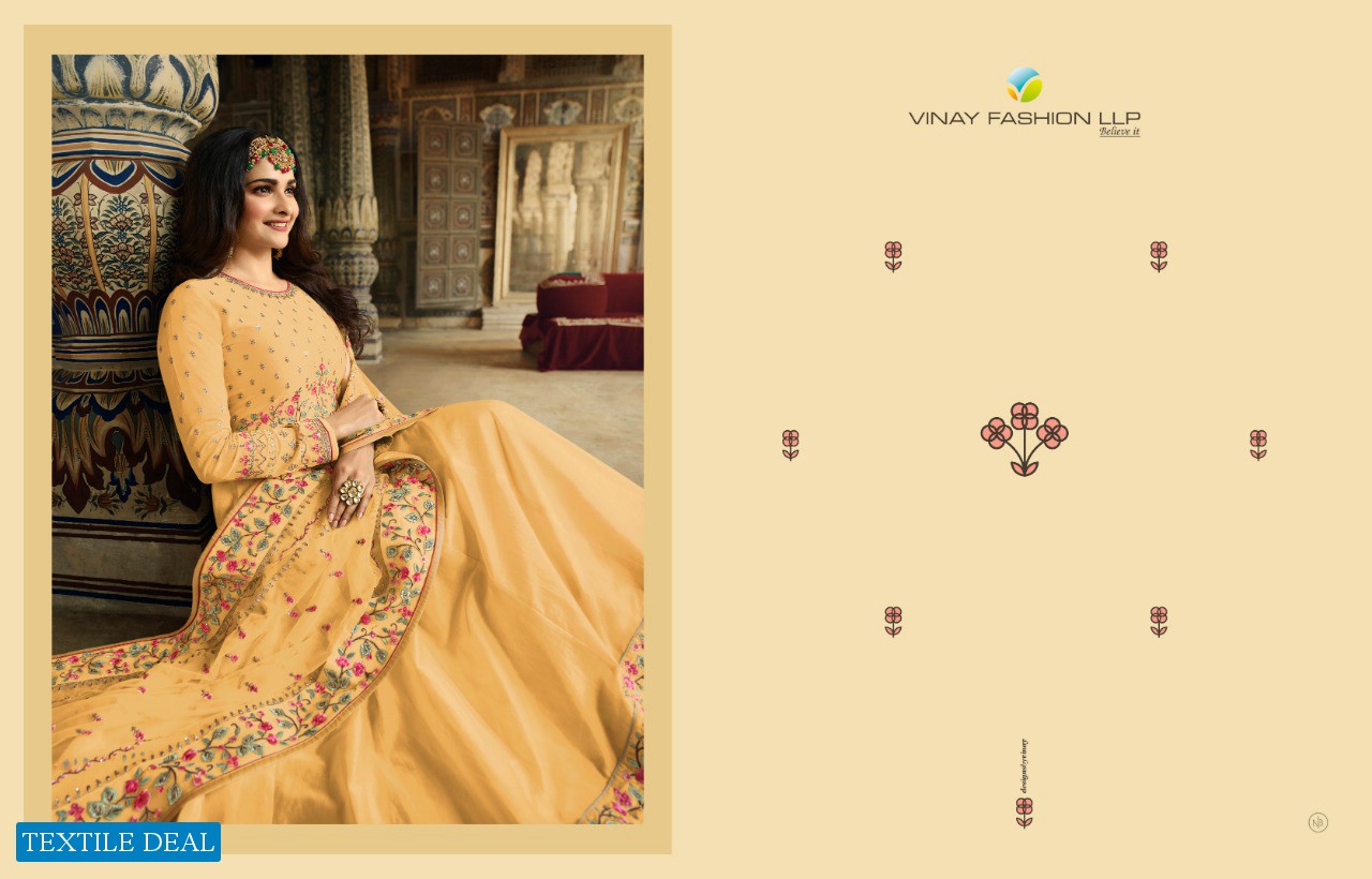 VINAY RANG MAHAL COLOUR PLUS VOL 1 LONG DESIGNER SALWAR KAMEEZ WHOLESALER