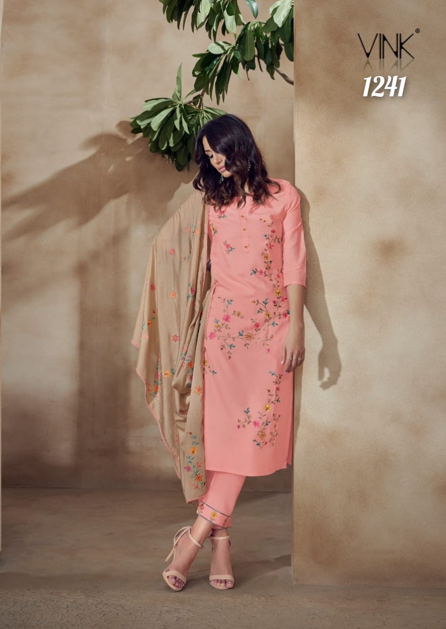 VINK WONDER PREMIUM COLLECTION KURTA WITH PANTS AND DUPATTA