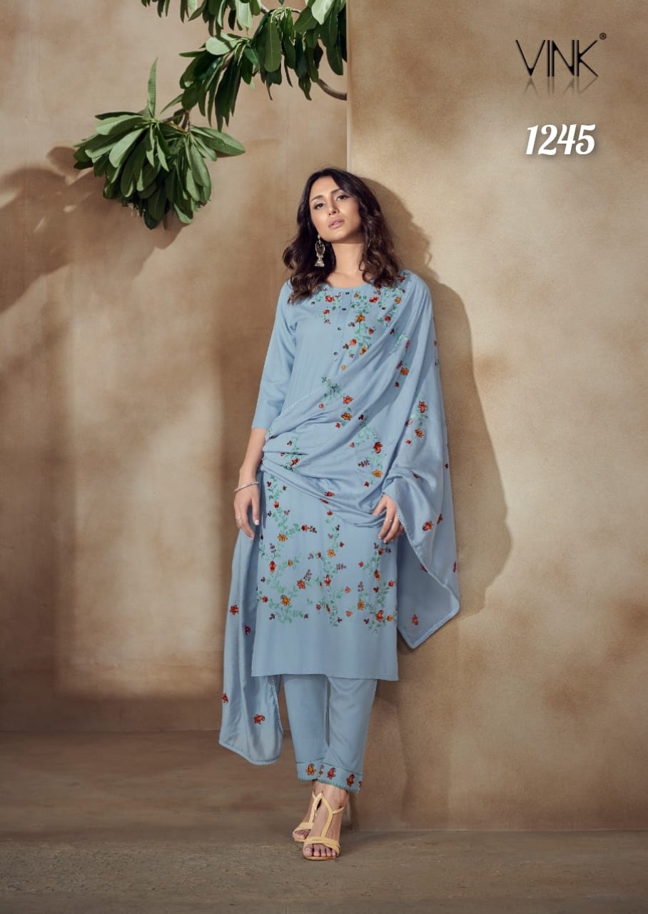 VINK WONDER PREMIUM COLLECTION KURTA WITH PANTS AND DUPATTA