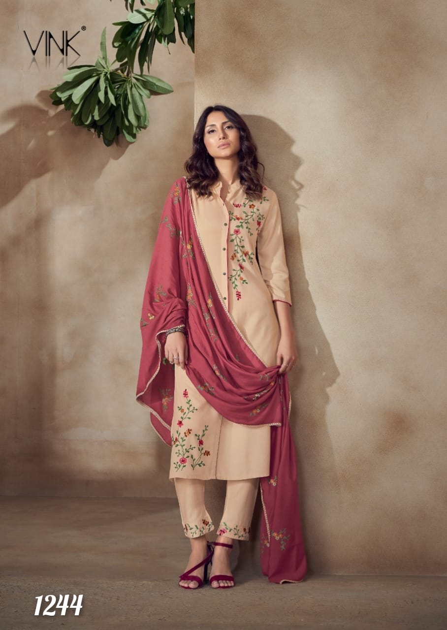 VINK WONDER PREMIUM COLLECTION KURTA WITH PANTS AND DUPATTA
