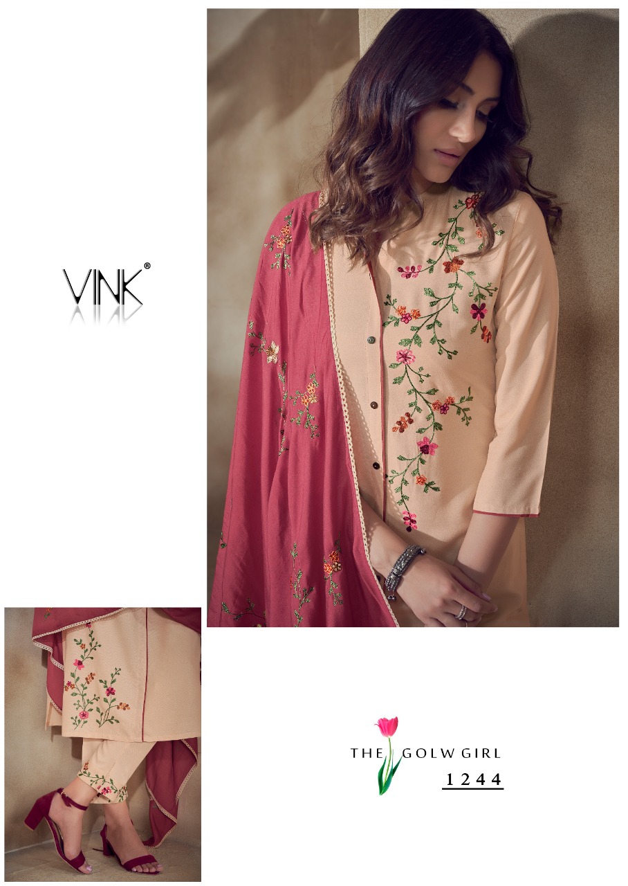 VINK WONDER PREMIUM COLLECTION KURTA WITH PANTS AND DUPATTA
