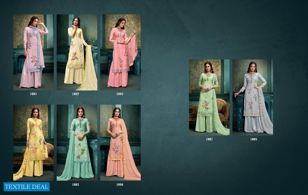 VIONA PRESENTING ALINA PASHMINA DIGITAL PRINT SALWAR SUITS COLLECTIONS OF EVERGREEN WEAR