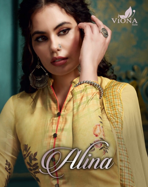 VIONA PRESENTING ALINA PASHMINA DIGITAL PRINT SALWAR SUITS COLLECTIONS OF EVERGREEN WEAR
