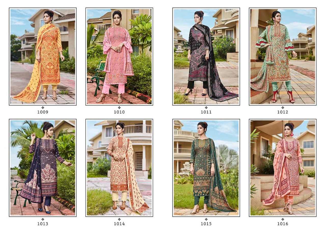 VIONA SUIT AZBIRA PASHMINA DIGITAL PRINTED WINTER SALWAR KAMEEZ