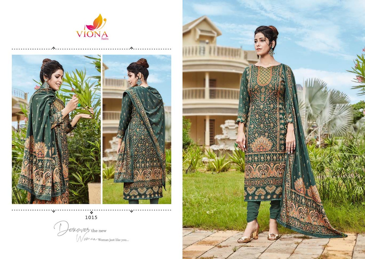 VIONA SUIT AZBIRA PASHMINA DIGITAL PRINTED WINTER SALWAR KAMEEZ