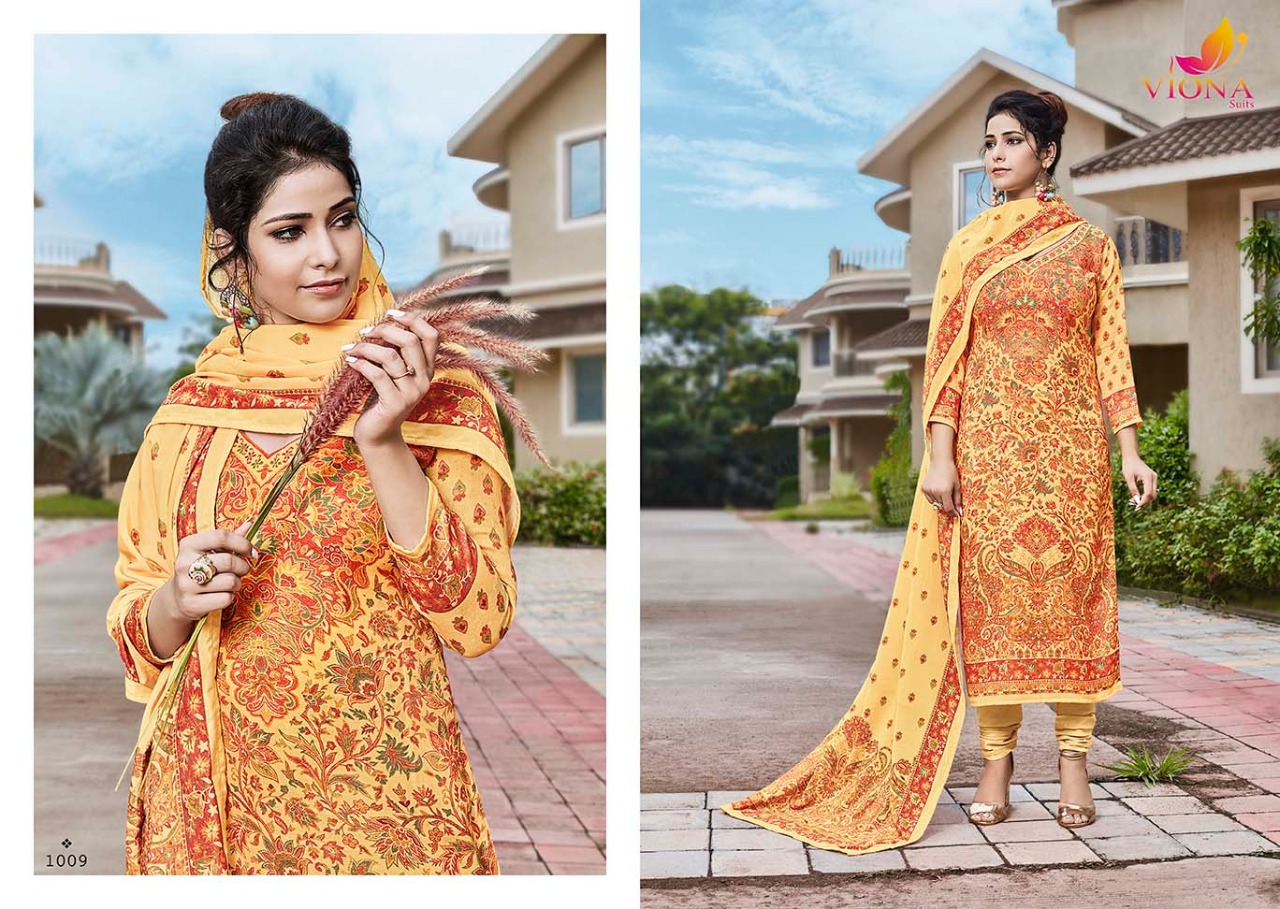 VIONA SUIT AZBIRA PASHMINA DIGITAL PRINTED WINTER SALWAR KAMEEZ