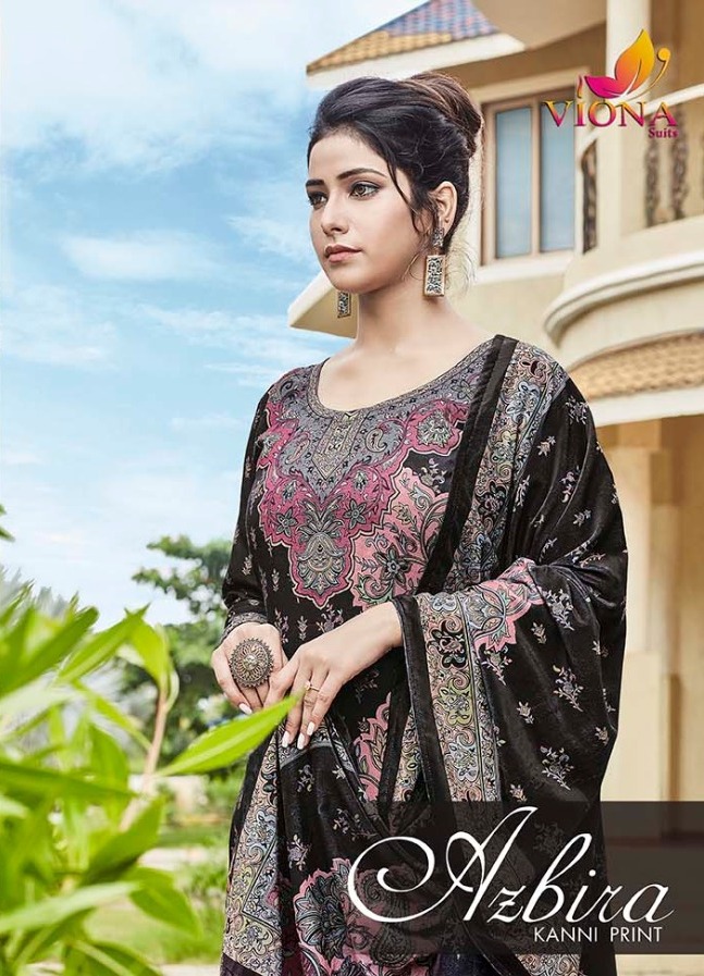 VIONA SUIT AZBIRA PASHMINA DIGITAL PRINTED WINTER SALWAR KAMEEZ