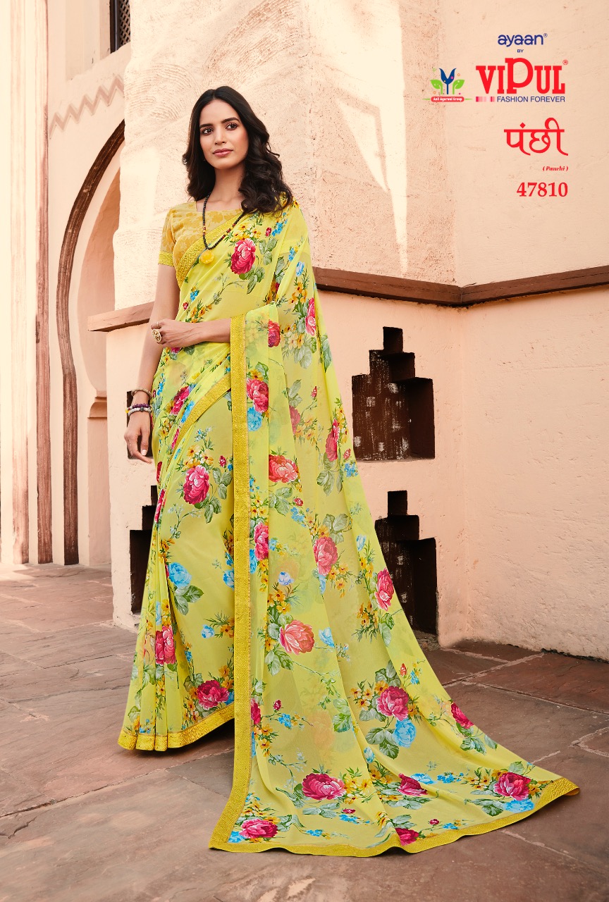 VIPUL BY  PANCHI  GEORGETTE SUMMER SAREES