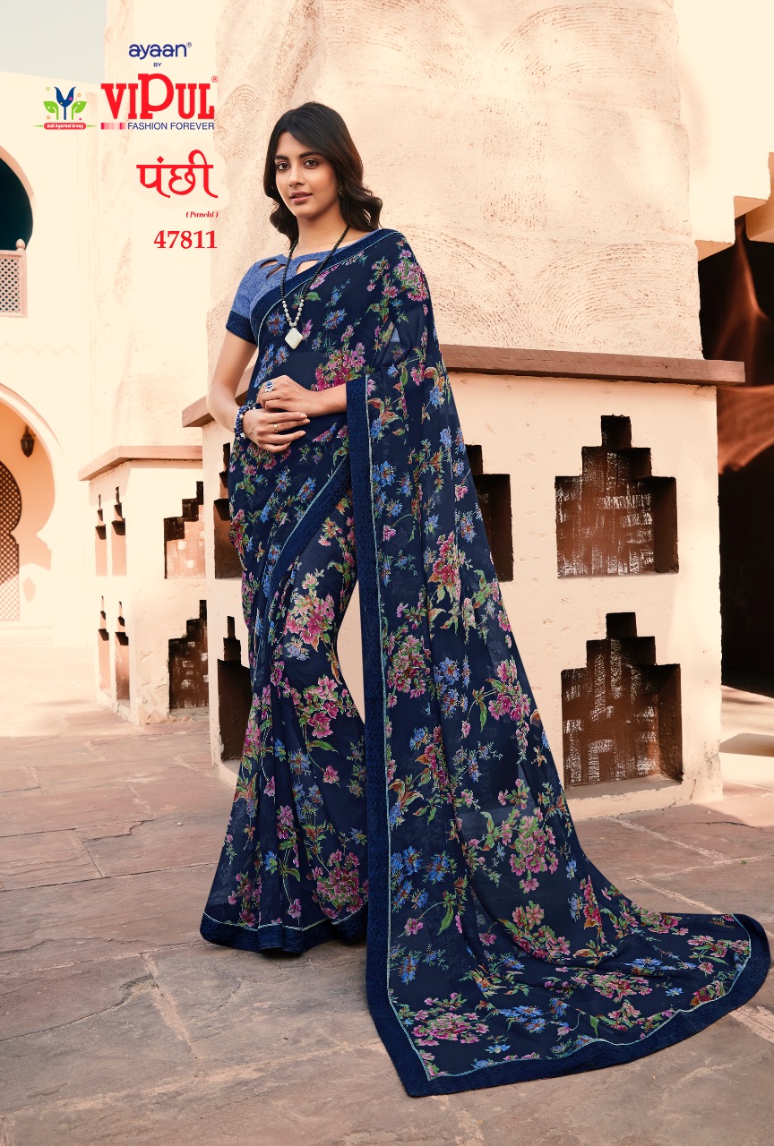 VIPUL BY  PANCHI  GEORGETTE SUMMER SAREES