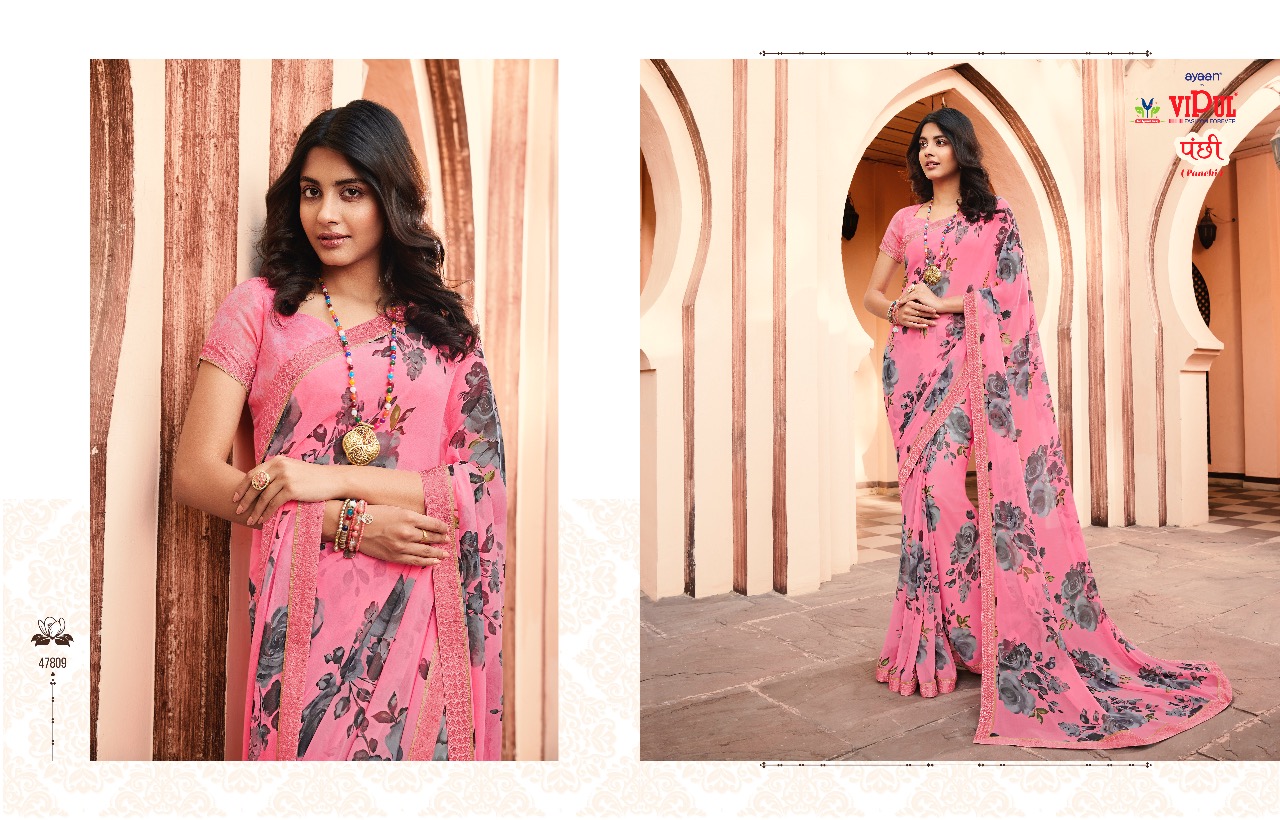 VIPUL BY  PANCHI  GEORGETTE SUMMER SAREES