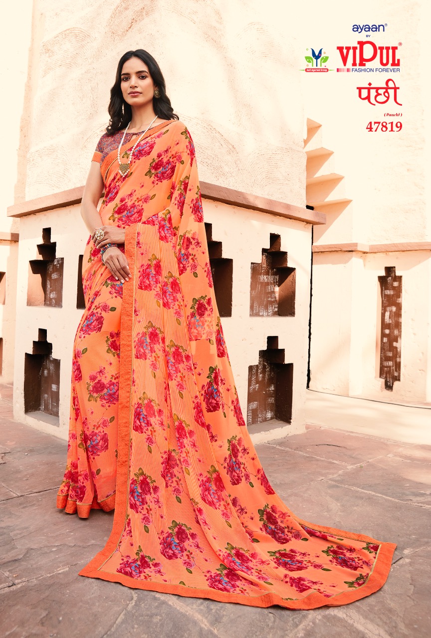 VIPUL BY  PANCHI  GEORGETTE SUMMER SAREES
