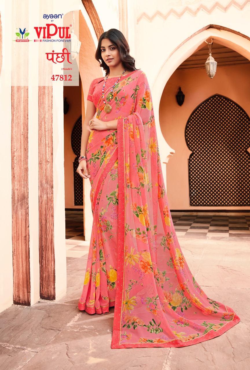 VIPUL BY  PANCHI  GEORGETTE SUMMER SAREES