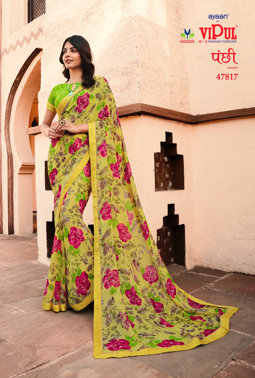 VIPUL BY  PANCHI  GEORGETTE SUMMER SAREES