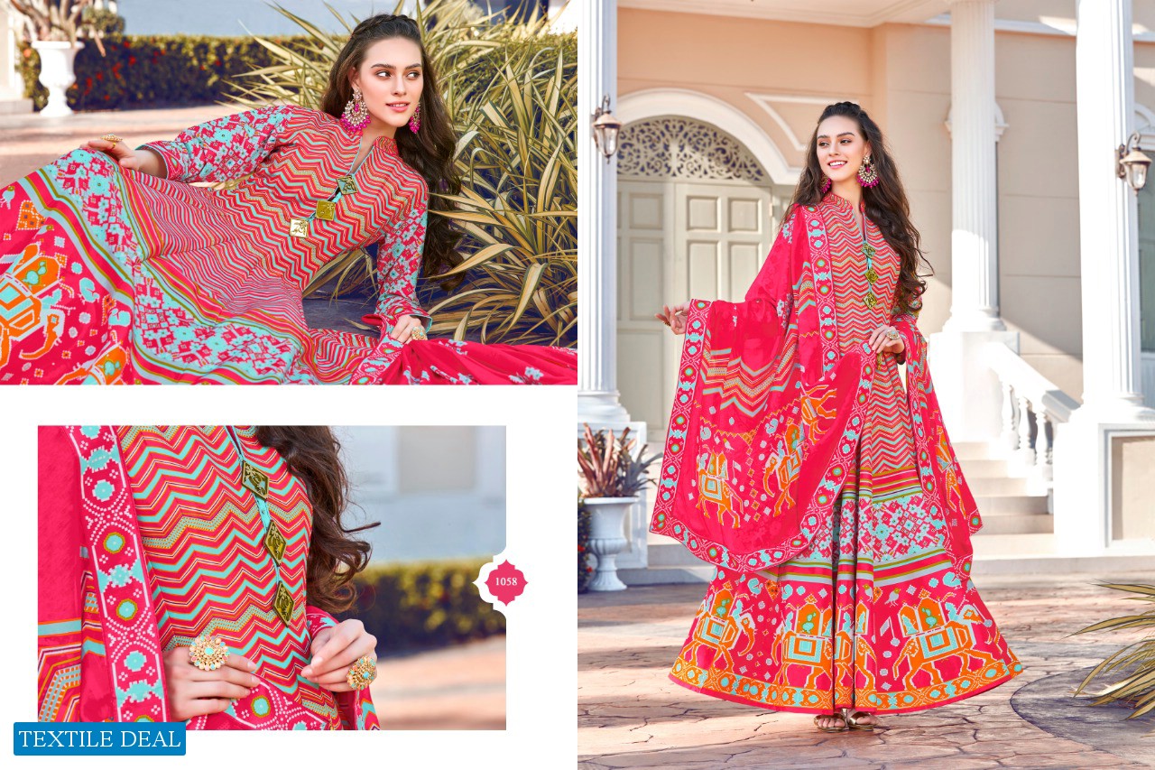 VIRASAT PRESENTS MAYURI KILLER SILK DESIGNER LONG GOWN PARTY WEAR EXCLUSIVE COLLECTIONS READYMADE SUITS