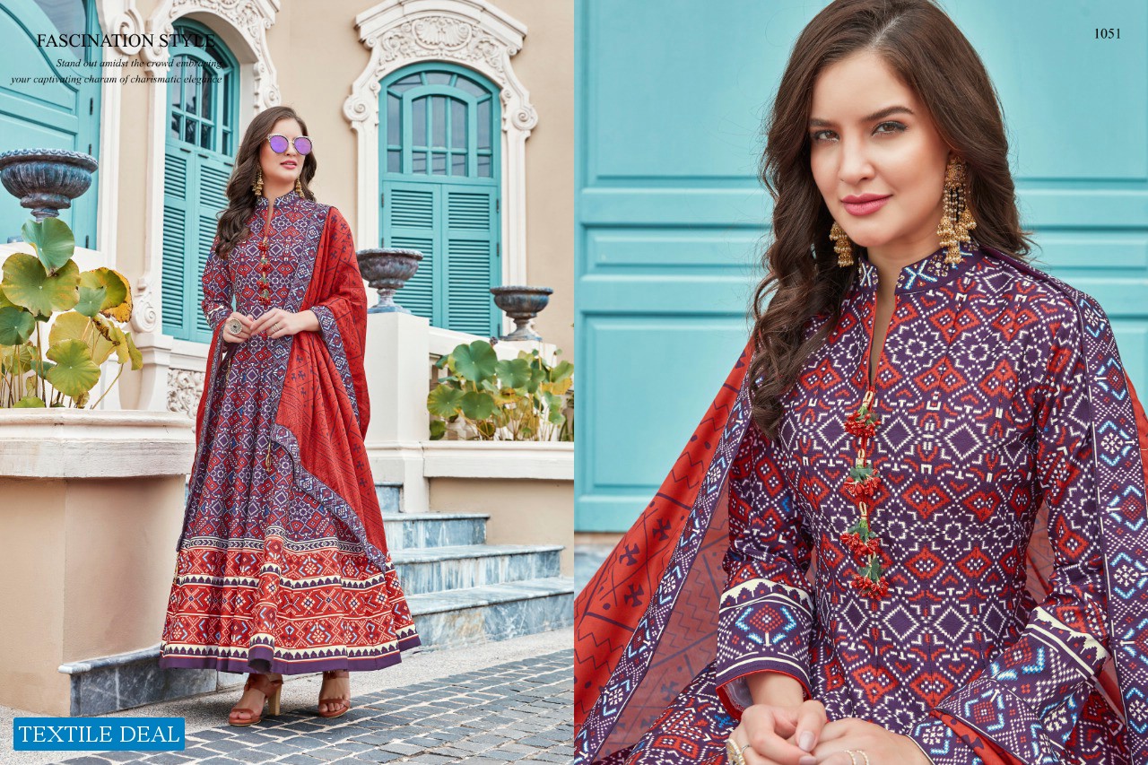 VIRASAT VOL 11 SILK LONG GOWN EXCLUSIVE PARTY WEAR KURTI EXPORTER