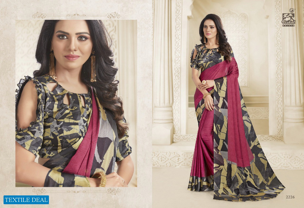 VISHAL PRINTS SHREYA EXCLUSIVE CLASSY LOOK FANCY 2223-2234 SERIES SAREE FOR WOMEN