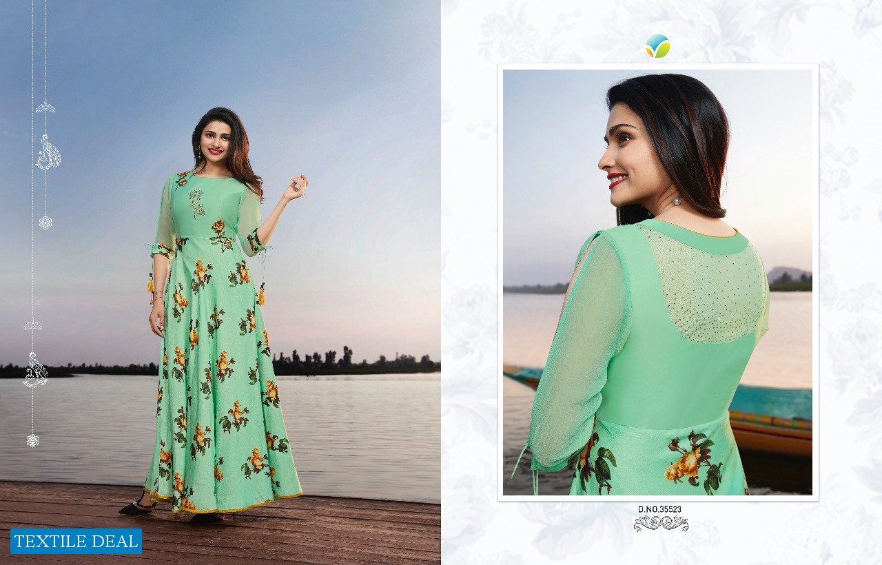 VInay Tumbaa Superstar Wholesale Full Stitched Gowns